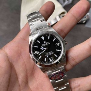 Clean Factory 214270 – 39mm Explorer I Black Dial Replica