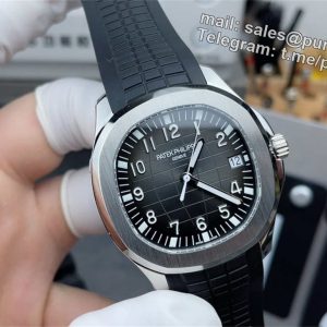 Aquanaut 5167A Super Clone – 3K Factory V3 Black Dial 40mm 330 Clone Movement