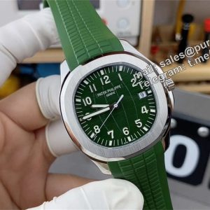 Aquanaut 5168G Super Clone – 3K Factory Latest Version Green Dial 42mm Clone Movement
