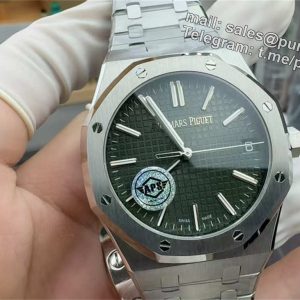 Audemars Piguet 15510 Green — APS Factory Royal Oak 41mm Stainless Steel Superclone
