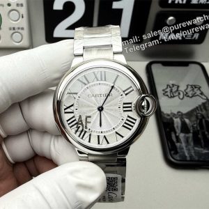 AF Factory Cartier Ballon Bleu Replica – 36mm Quartz (Unisex Steel Model)