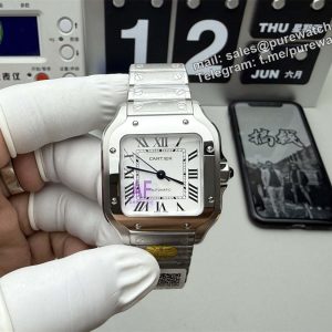 AF Factory Cartier Santos 35mm Replica – Medium Size (Miyota 9015 Movement)