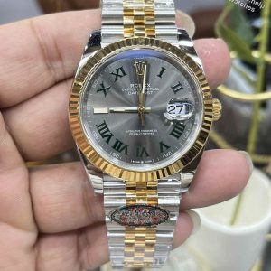 Clean Factory 126333-0019 – Two-Tone Datejust 41 Wimbledon Dial