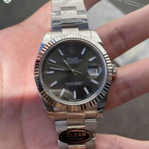 Clean Factory 126334‑0013 – 41mm Grey Datejust Replica with 3235 Movement