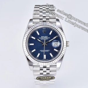 Clean Factory Datejust 126234-0049 – 36mm Blue Dial Super Clone