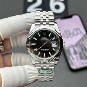 Clean Factory Datejust 41 126334 – Black Dial 41mm Super Clone 3235