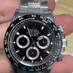 Clean Factory Daytona 116500LN Black Ceramic Replica | 4130 Movement