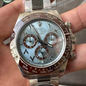 Clean Factory Daytona 116506 Middle East Dial �C Ice Blue Arabic Dial