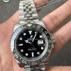 Clean Factory GMT-Master II 126710GRNR – Grey-Black Bezel & Green Hand Super Clone