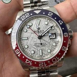 Clean Factory GMT?Master II Meteorite Dial Replica ?C V3 Pepsi Bezel 40mm