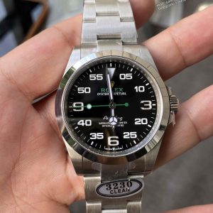 Clean Factory Rolex Air-King 3230 ?C Premium 40mm Air-King Replica in 904L Steel