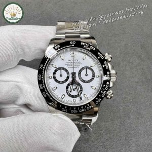 Clean Rolex Daytona 116500 4130 Panda Dial Replica �C 40mm 904L Steel | Super Clone Chronograph