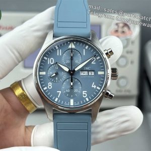 IWC Pilot IW389409 Replica – Miramar Blue AMG Chronograph Watch
