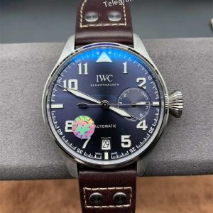 IWC Pilot Watch IW500908 Replica by ZF Factory – Premium Big Pilot 46mm Blue Dial Edition