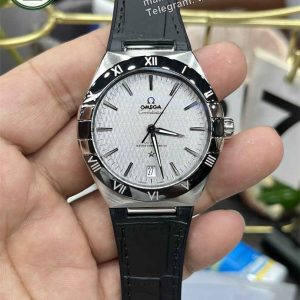 Omega Constellation Replica 41mm White Dial – Premium Ceramic Bezel & 8900 Automatic Movement
