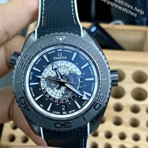 Omega Seamaster 215 Replica – Black Ceramic 45.5mm (VS Factory)