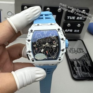 Richard Mille RM35-03 Replica – N1 Factory White Quartz TPT 43mm