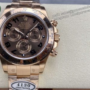 Rolex Daytona Everose Gold �C Clean Factory 4130 Super Clone