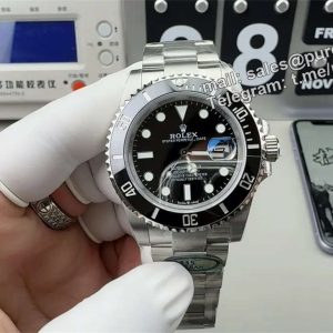 Clean Factory Rolex Submariner 126610LN Replica – Black Dial V5 Edition (Dandong 3235)