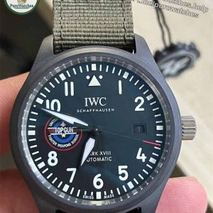 V7 Factory IWC IW324712 Replica – Ceramic Pilot Mark XVIII SFTI-Style 41 mm Auto Watch