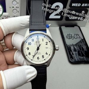 V7 IWC Mark XX White Dial – Premium 40mm Pilot Watch Replica with Sapphire Crystal & 2892/SW300 Movement
