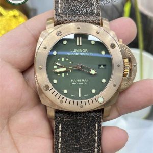 VS Factory PAM382 – 47mm Bronzo Replica | Panerai Luminor Submersible Automatic Watch