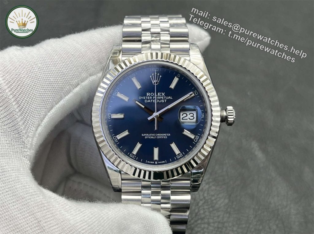 VSF Datejust 41 Blue Dial 126334 – The Definitive VS3235 Super Clone