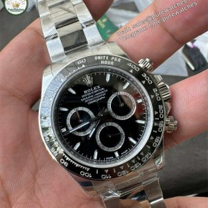 VSF Daytona 126500 Black Replica | Latest Model with Clone 4131