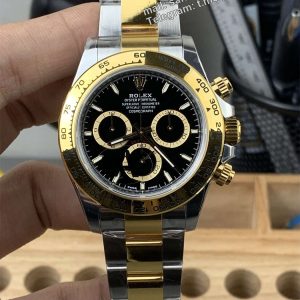 VSF Daytona Two Tone Black Dial Replica �C Rolex 126503