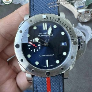 VSF Panerai PAM1391 – Submersible Luna Rossa 47mm Super Clone with P.9010 Movement
