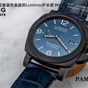 VSF Panerai PAM1664 – Luminor Marina Carbotech Replica with P.9010 Movement