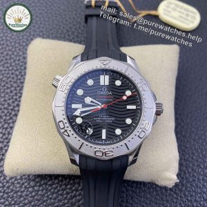 VSF Seamaster 300M Grey Dial Replica – 42mm Stainless Steel Diver Watch