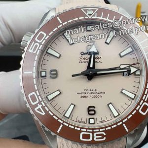 VSF Seamaster 600M Desert Yellow Replica – 43.5mm Stainless Steel Diver Watch