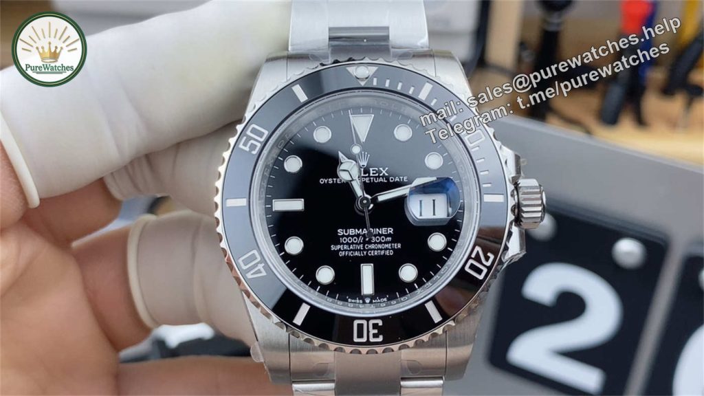 VSF Submariner 126610LN (Black Date 41mm) – Custom Dandong VS3235 Movement