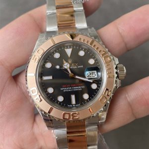 VSF Yacht-Master 40 Two-Tone Black Dial – 126621 Replica (VS3235)